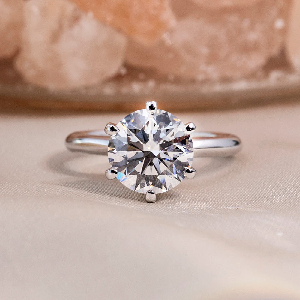 Forever & Fire - 1.5ct IGI Lab Grown Diamond Ring in 18K Gold