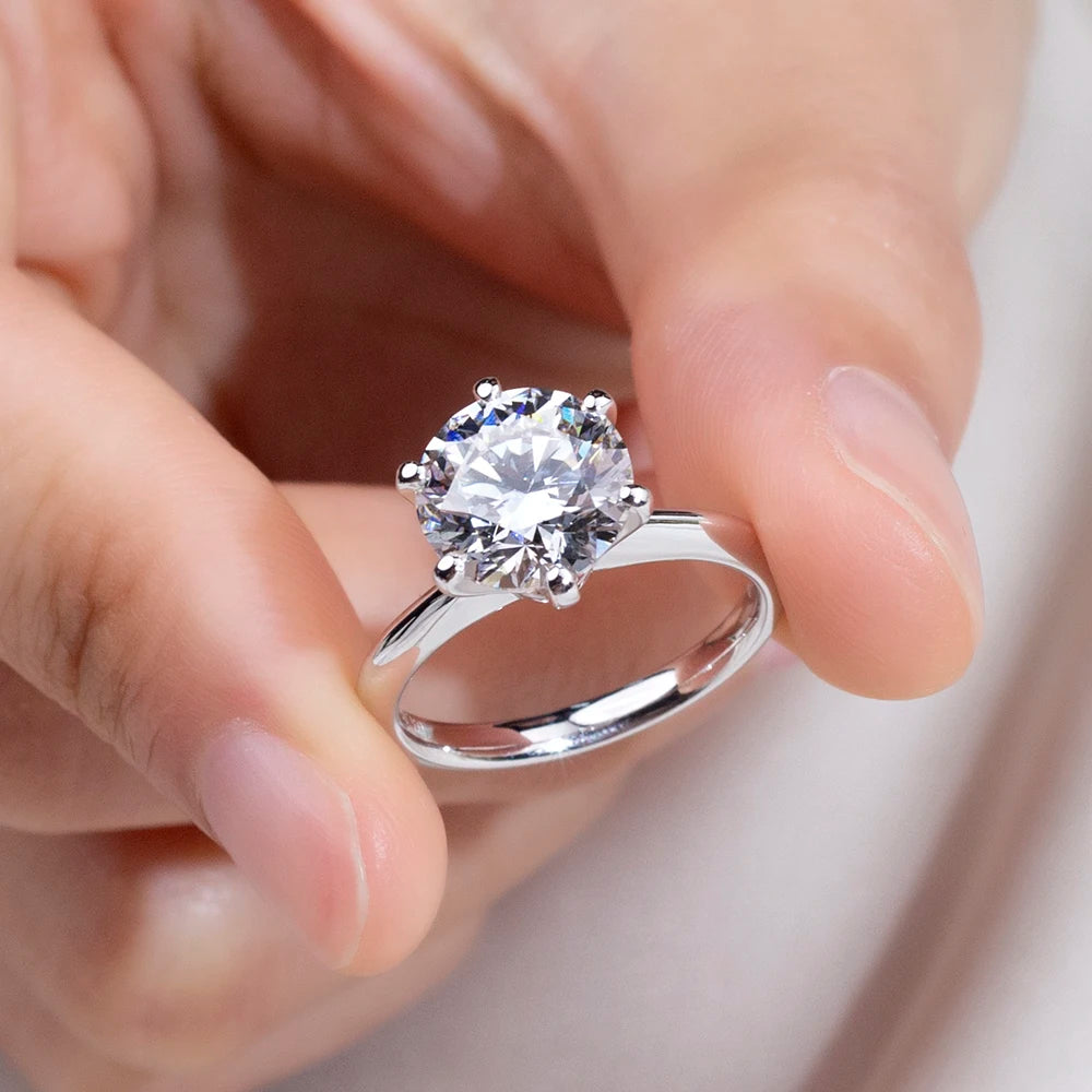 Forever & Fire - 1.5ct IGI Lab Grown Diamond Ring in 18K Gold