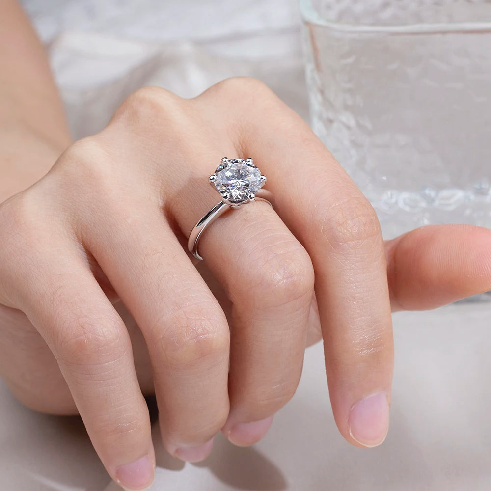 Forever & Fire - 1.5ct IGI Lab Grown Diamond Ring in 18K Gold