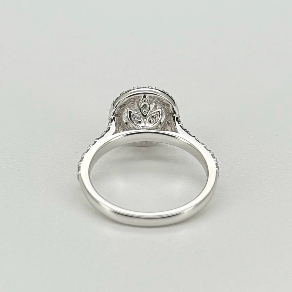 Desire & Fire - 3ct D VS1 Lab Grown Diamond Sunflower Ring