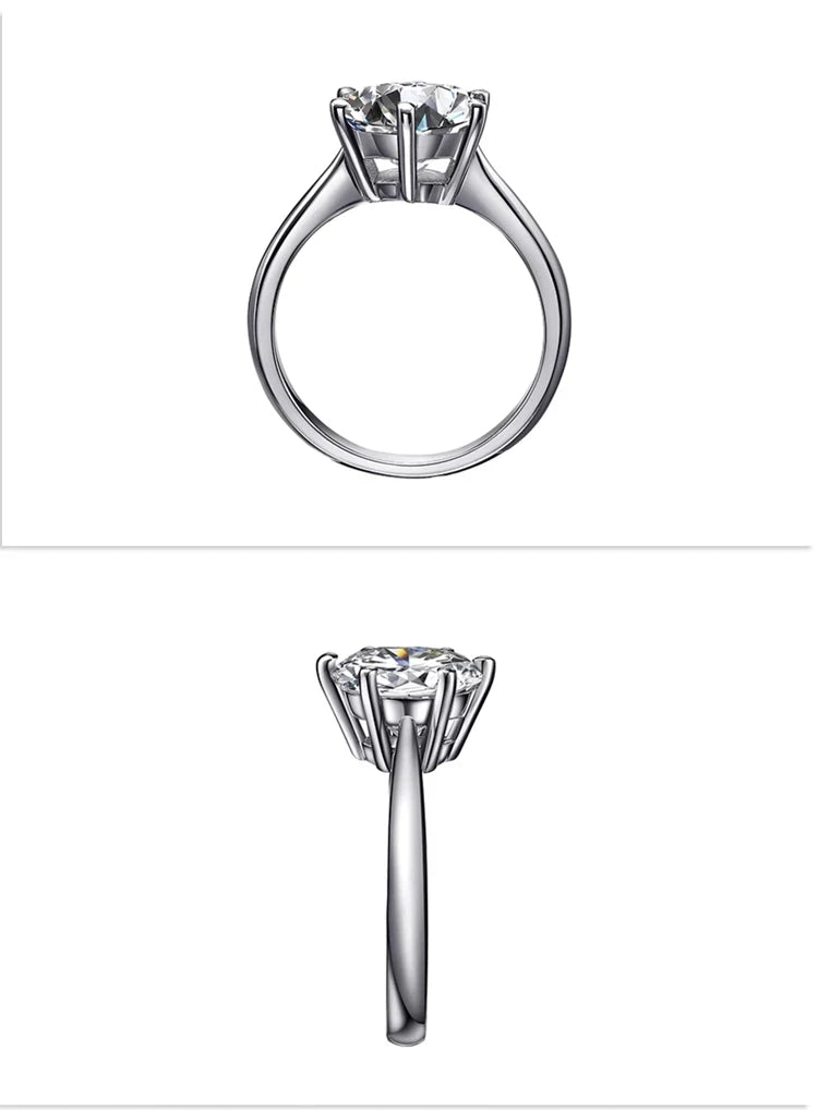 The Showstopper - 1.0ct D VVS Lab Grown Diamond Ring in 18K Gold