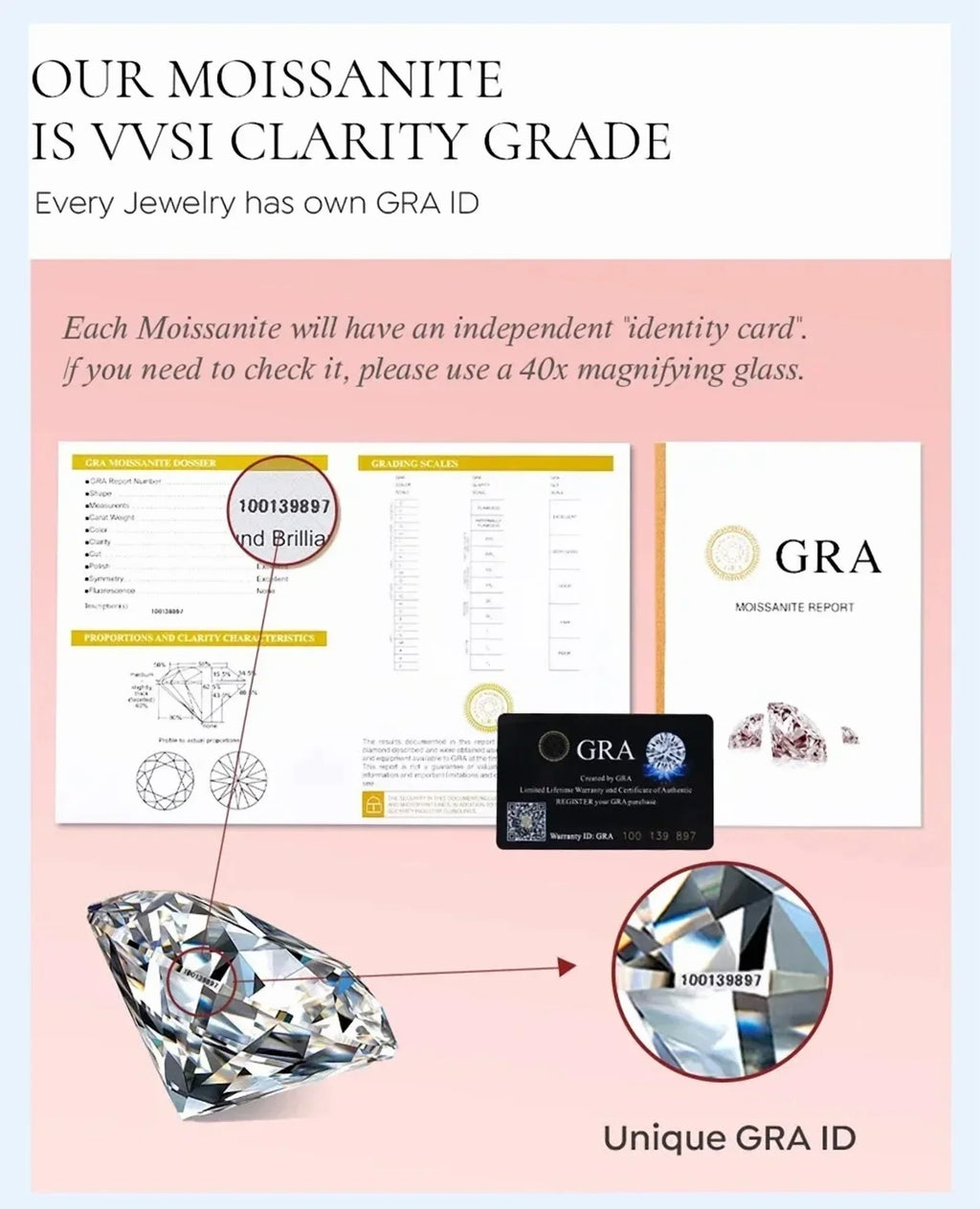 Platinum Pt950 Luxury Rings for Women 0.5/1/2 Carat Moissanite Diamond Ring 18K White Gold Classic Four Claws Wedding Jewelry